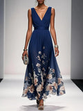 WOMEN'S FLORAL PRINT SUMMER WEDDING GUEST DRESS - Zarino Newstyle