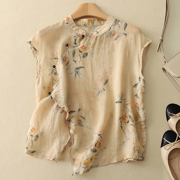 WOMEN'S FLORAL SUMMER BLOUSE - Zarino Newstyle