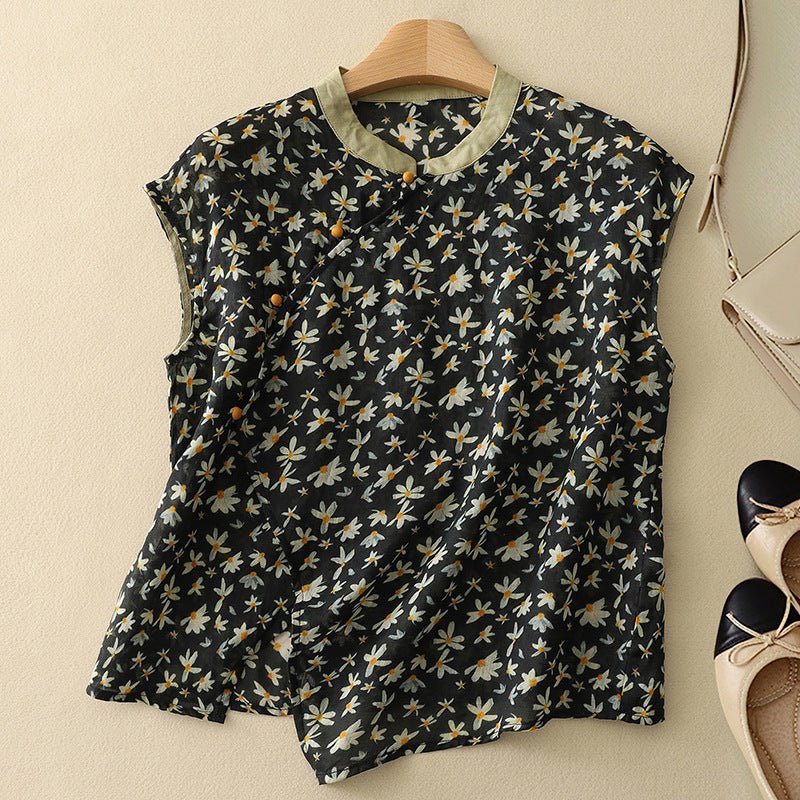 WOMEN'S FLORAL SUMMER BLOUSE - Zarino Newstyle