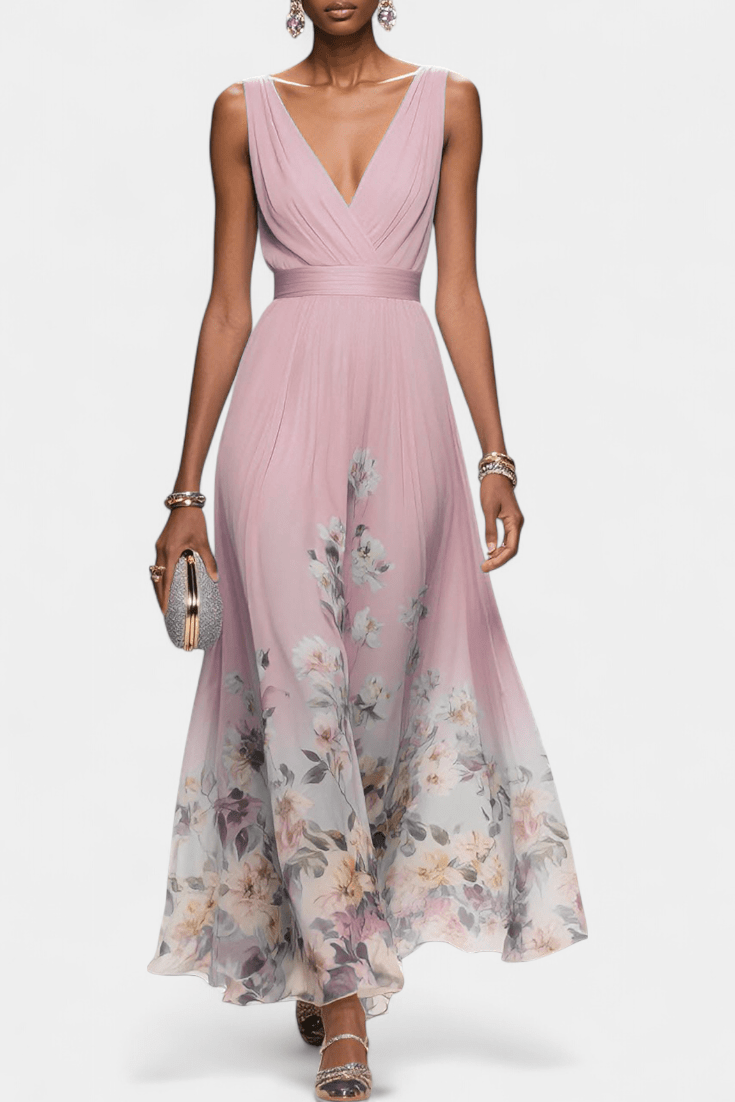 WOMEN'S FLORAL SUMMER MAXI DRESS - Zarino Newstyle