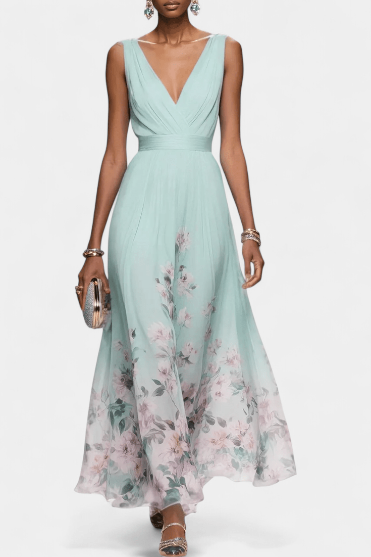 WOMEN'S FLORAL SUMMER MAXI DRESS - Zarino Newstyle