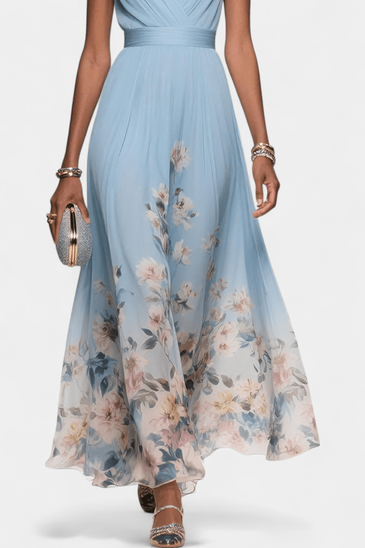 WOMEN'S FLORAL SUMMER MAXI DRESS - Zarino Newstyle