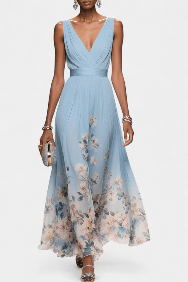 WOMEN'S FLORAL SUMMER MAXI DRESS - Zarino Newstyle