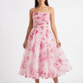 WOMEN'S FLORAL SUMMER MIDI DRESS - Zarino Newstyle