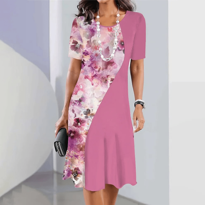 WOMEN'S FLORAL SUMMER MIDI DRESS - Zarino Newstyle