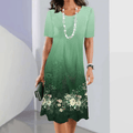 WOMEN'S FLORAL SUMMER MIDI DRESS - Zarino Newstyle