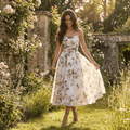 WOMEN'S FLORAL SUMMER MIDI DRESS - Zarino Newstyle