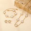 WOMEN'S FLOWER PENDANT JEWELRY SET - Zarino Newstyle
