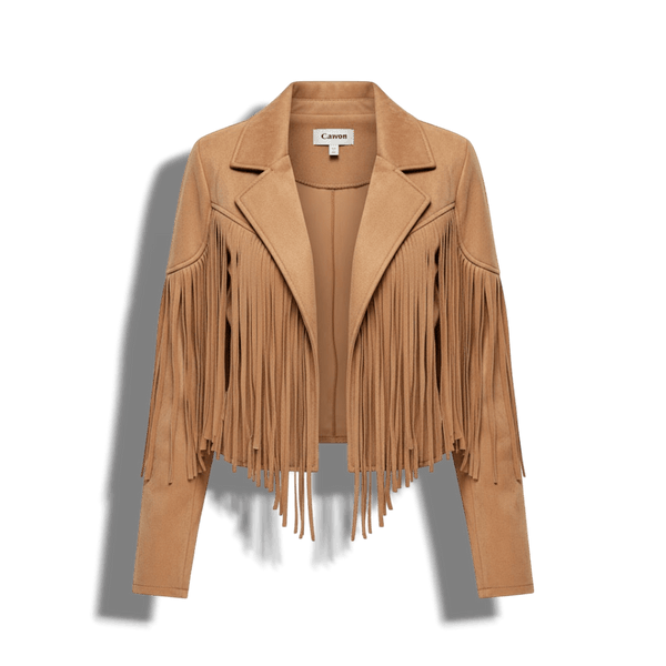 WOMEN'S FRINGE BOHO JACKET