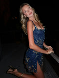 WOMEN'S GLAM SEQUIN MINI DRESS - Zarino Newstyle