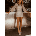 WOMEN'S GLITTER MINI DRESS - Zarino Newstyle