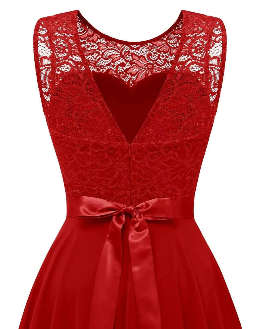 WOMEN'S HIGH - LOW ELEGANT SUMMER DRESS - Zarino Newstyle