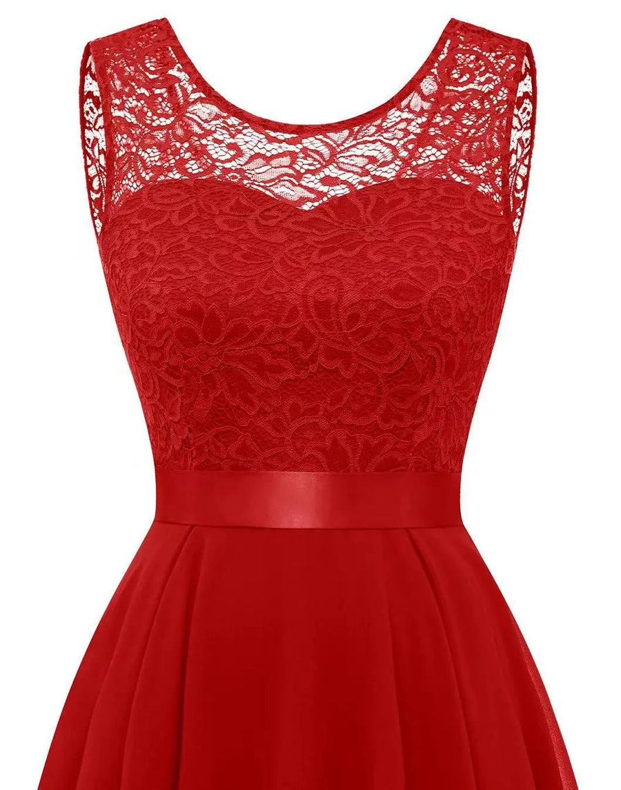 WOMEN'S HIGH - LOW ELEGANT SUMMER DRESS - Zarino Newstyle