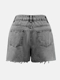 WOMEN'S HIGH WAIST SUMMER DENIM SKORT - Zarino Newstyle