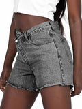 WOMEN'S HIGH WAIST SUMMER DENIM SKORT - Zarino Newstyle