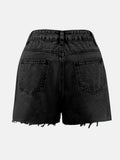 WOMEN'S HIGH WAIST SUMMER DENIM SKORT - Zarino Newstyle