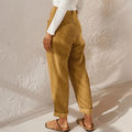 WOMEN'S HIGH WAIST WIDE LEG FLOWY SUMMER TROUSERS - Zarino Newstyle