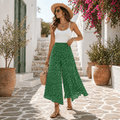 WOMEN'S HIGH - WAIST WIDE LEG SUMMER TROUSERS - Zarino Newstyle