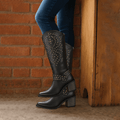 WOMEN'S KNEE HIGH WESTERN COWBOY BOOTS - Zarino Newstyle