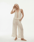 WOMEN'S LACE TRIM SUMMER TWO - PIECE SET - Zarino Newstyle