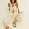 WOMEN'S LACE TRIM SUMMER TWO - PIECE SET - Zarino Newstyle