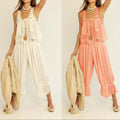 WOMEN'S LACE TRIM SUMMER TWO - PIECE SET - Zarino Newstyle