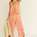 WOMEN'S LACE TRIM SUMMER TWO - PIECE SET - Zarino Newstyle