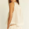WOMEN'S LACE TRIM SUMMER TWO - PIECE SET - Zarino Newstyle