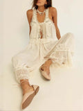 WOMEN'S LACE TRIM SUMMER TWO - PIECE SET - Zarino Newstyle