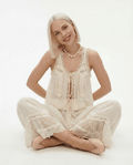 WOMEN'S LACE TRIM SUMMER TWO - PIECE SET - Zarino Newstyle