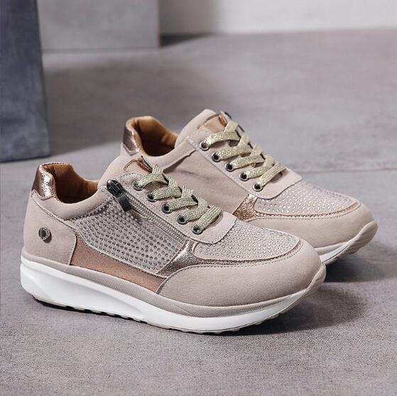 WOMEN'S LACE - UP ORTHOPEDIC WALKING SUMMER SNEAKERS - Zarino Newstyle
