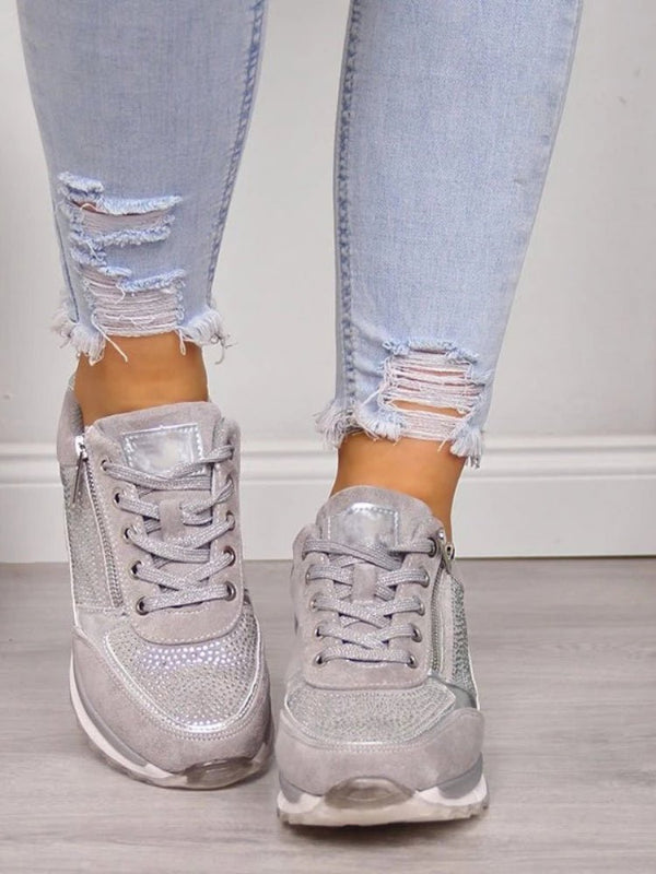 WOMEN'S LACE - UP ORTHOPEDIC WALKING SUMMER SNEAKERS - Zarino Newstyle