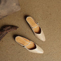 WOMEN'S LEATHER MULES - Zarino Newstyle