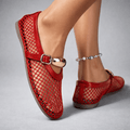 WOMEN'S MESH MARY JANE FLATS - Zarino Newstyle