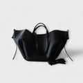 WOMEN'S MINIMALIST STRUCTURED KNOT - HANDLE TOTE BAG - Zarino Newstyle