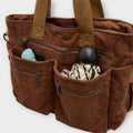 WOMEN'S MULTI - POCKET UTILITY SUMMER TOTE BAG - Zarino Newstyle