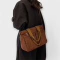 WOMEN'S MULTI - POCKET UTILITY SUMMER TOTE BAG - Zarino Newstyle