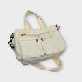 WOMEN'S MULTI - POCKET UTILITY SUMMER TOTE BAG - Zarino Newstyle