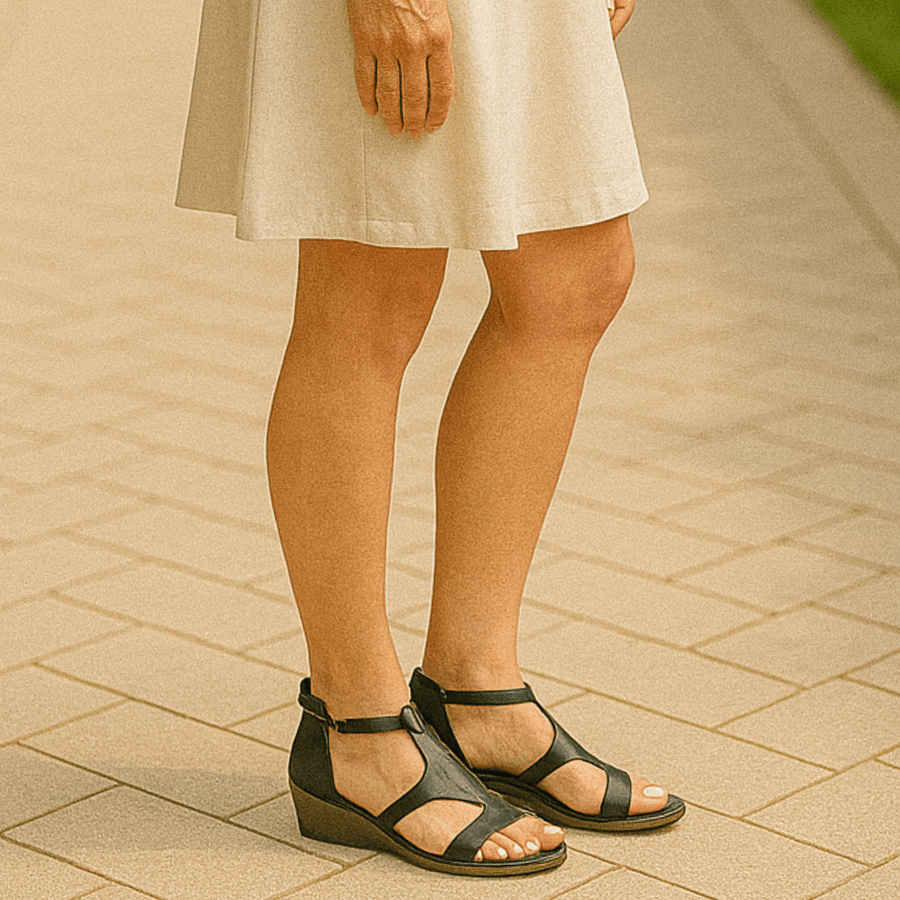 WOMEN'S MULTI - STRAP BLOCK HEEL ORTHOPEDIC SUMMER SANDALS - Zarino Newstyle