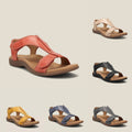WOMEN'S MULTI - STRAP ORTHOPEDIC FLAT SUMMER SANDALS - Zarino Newstyle