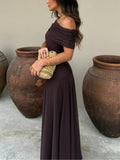 WOMEN'S OFF SHOULDER SUMMER MAXI DRESS - Zarino Newstyle