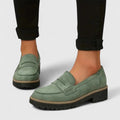 WOMEN'S ORTHOPAEDIC PLATFORM LOAFERS - Zarino Newstyle