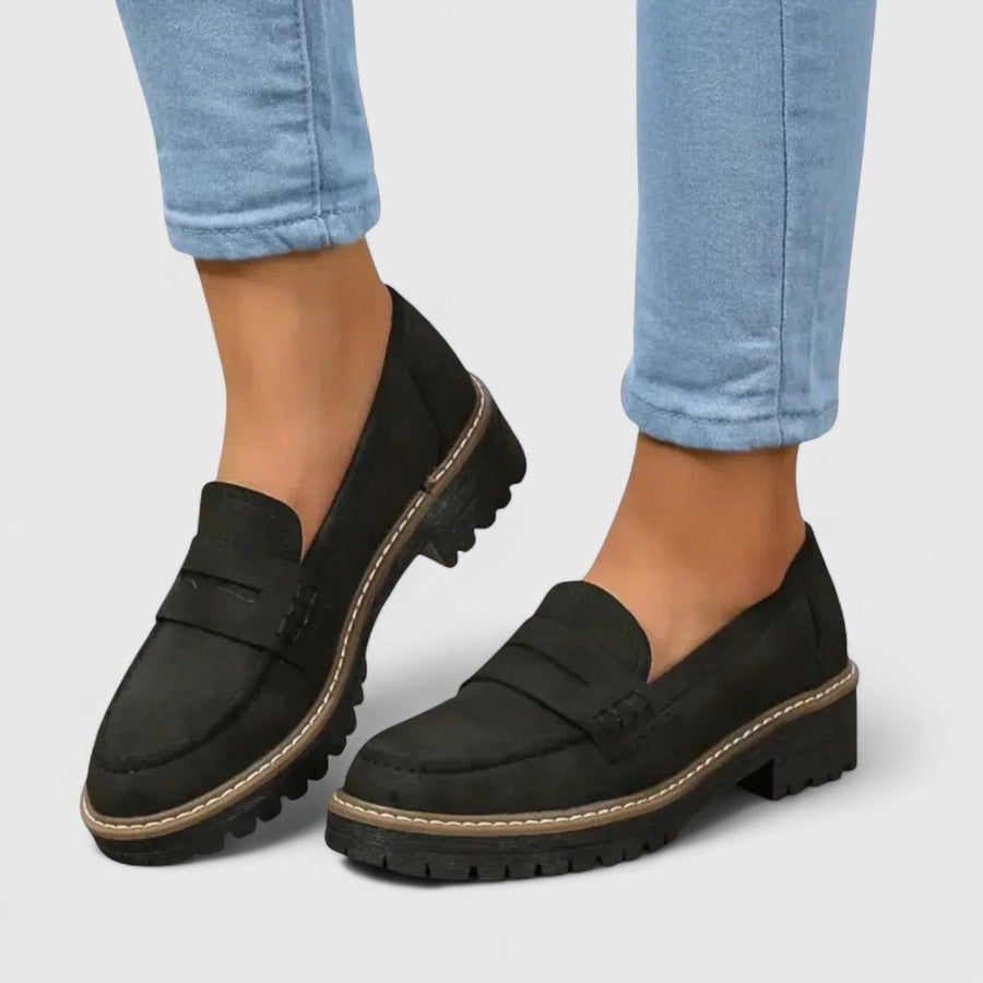 WOMEN'S ORTHOPAEDIC PLATFORM LOAFERS - Zarino Newstyle