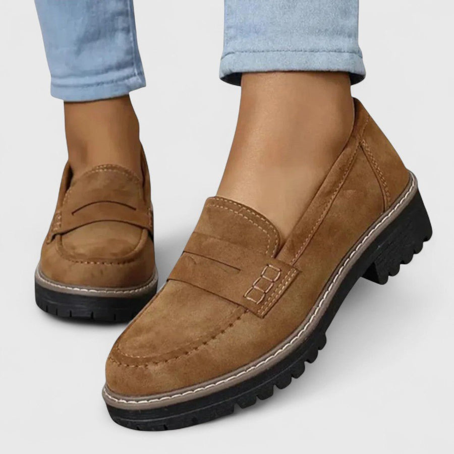 WOMEN'S ORTHOPAEDIC PLATFORM LOAFERS - Zarino Newstyle