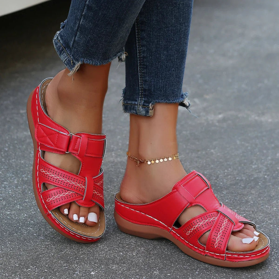 WOMEN'S ORTHOPEDIC ADJUSTABLE STRAP SANDALS - Zarino Newstyle