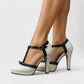 WOMEN'S ORTHOPEDIC ANKLE STRAP BLOCK HEEL COURT SHOES - Zarino Newstyle