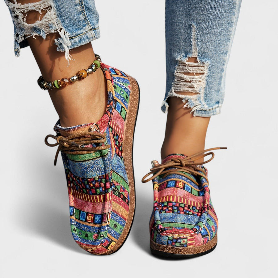 WOMEN'S ORTHOPEDIC BOHO SNEAKERS - Zarino Newstyle