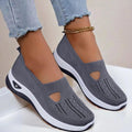 WOMEN'S ORTHOPEDIC BREATHABLE SLIP - ON WALKING SHOE - Zarino Newstyle