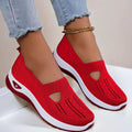 WOMEN'S ORTHOPEDIC BREATHABLE SLIP - ON WALKING SHOE - Zarino Newstyle