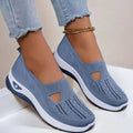 WOMEN'S ORTHOPEDIC BREATHABLE SLIP - ON WALKING SHOE - Zarino Newstyle